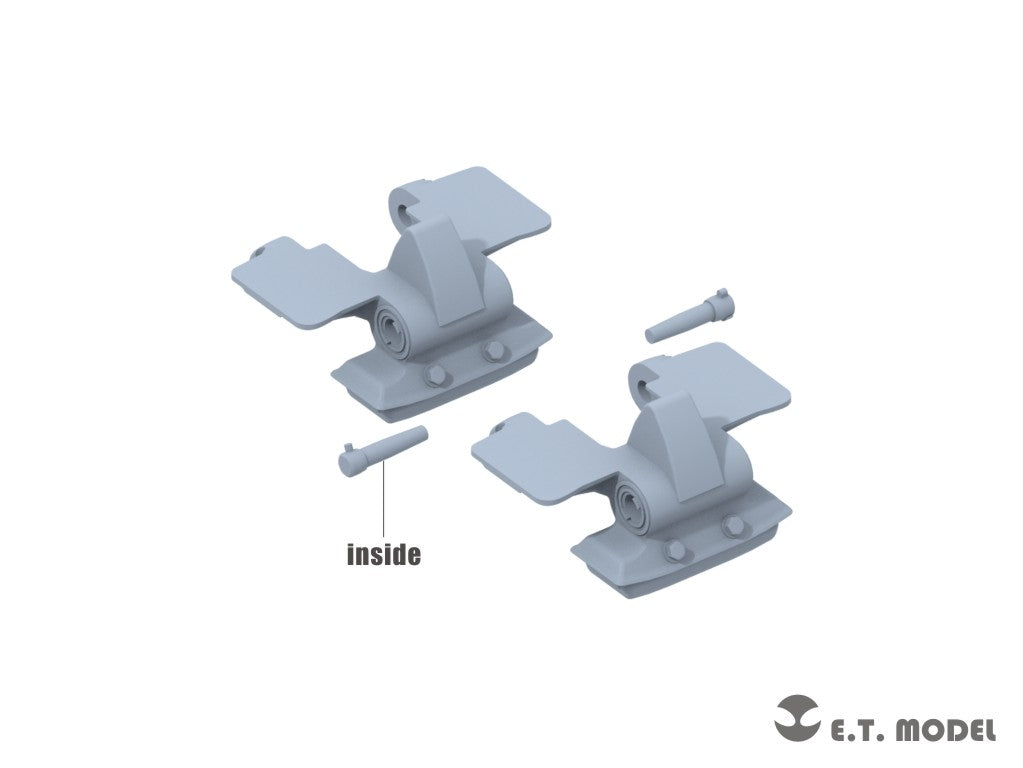 Maillons de chenilles et barbotins ET Model P35-406 pour Sd.kfz.251/Sd.kfz.11 allemands de la Seconde Guerre mondiale, impression 3D, échelle 1/35  – image 6