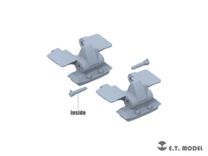 Maillons de chenilles et barbotins ET Model P35-406 pour Sd.kfz.251/Sd.kfz.11 allemands de la Seconde Guerre mondiale, impression 3D, échelle 1/35  – image 6