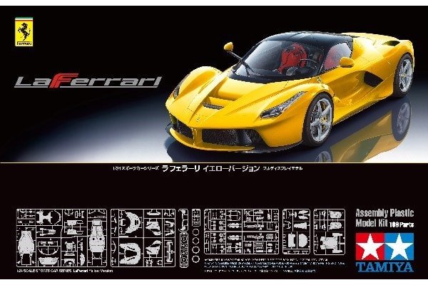 Tamiya 24347 LaFerrari - Jaune 1/24