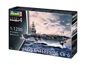 Revell 65824 USS Enterprise CV-6 Model Set 1/1200 – zdjęcie 2