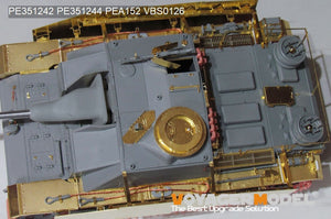 Maquette Voyager PE351242 StuG.III Ausf.G allemand de la Seconde Guerre mondiale, version de base (fin de production), pour BORDER BT-020, échelle 1/35 – immagine 5