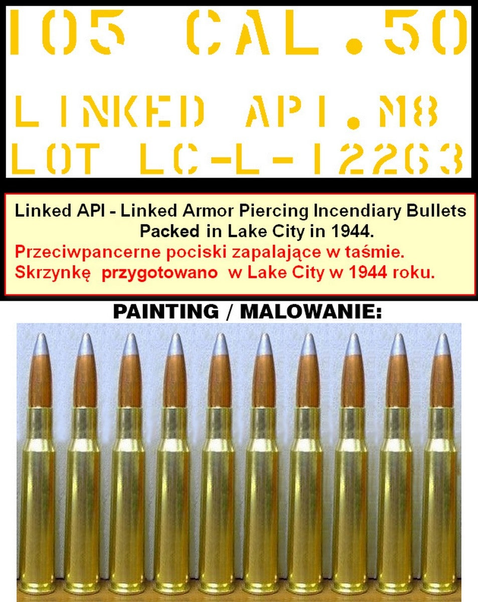 Maquette Master GM-35-064 Browning M2HB calibre .50 (12,7 mm) - Mitrailleuse M3 sur trépied - Seconde Guerre mondiale (avec boîte de munitions M2) 1/35 – imagen 7