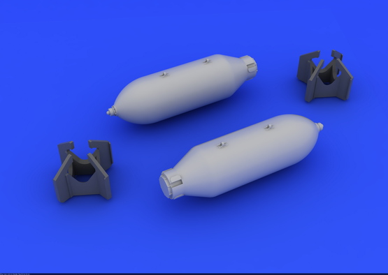 Eduard 648081 Bombes américaines de 500 lb (2 pièces) 1/48 – image 2