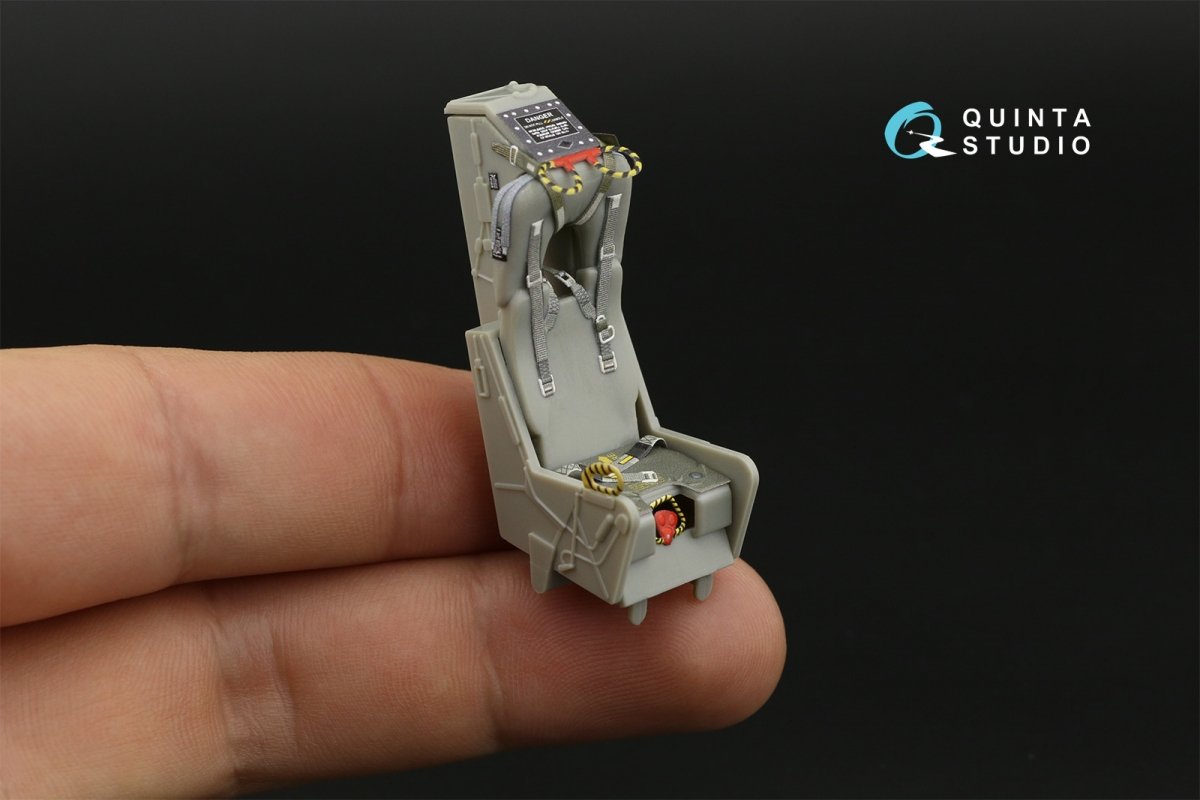 Intérieur imprimé en 3D et coloré sur papier décalcomanie (Revell) Quinta Studio QD32039 F-4E 1/32 – Bild 4