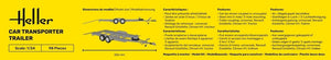 Heller 56774 Car Transport Trailer - Starter Kit 1/24 – zdjęcie 8