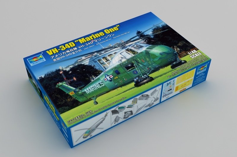 Trumpeter 02885 VH-34D « Marine One » 1/48 – immagine 2