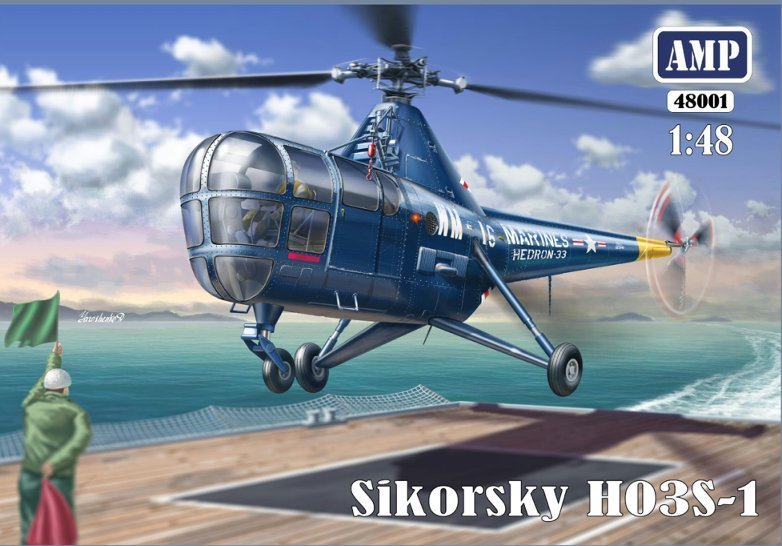 AMP 48001 Sikorsky HO3S-1 1/48 