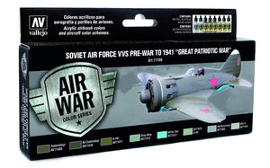 Vallejo 71196 Force aérienne soviétique VVS Avant-guerre à 1941 8x17 ml.