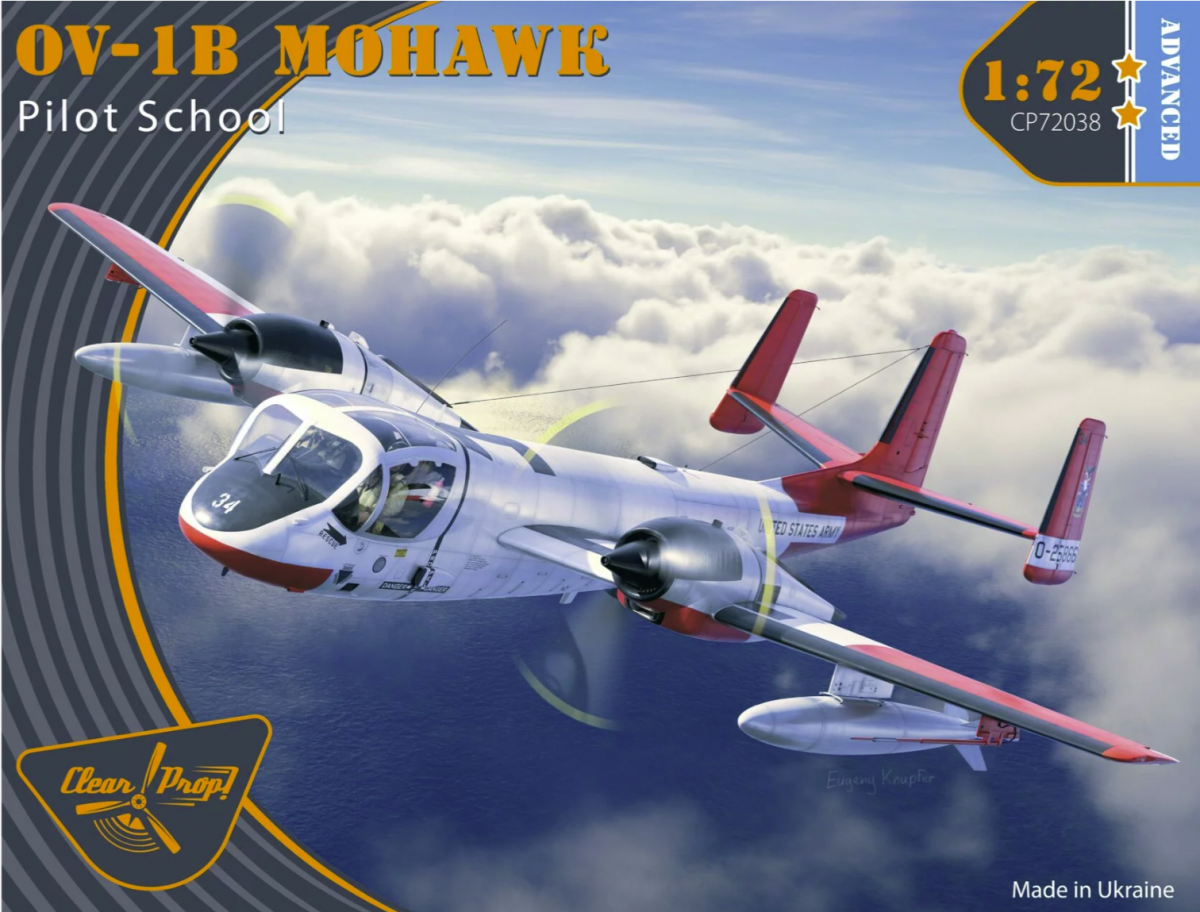 Clear Prop! CP72038 OV-1B Mohawk « École de pilotage » KIT AVANCÉ 1/72  – image 2