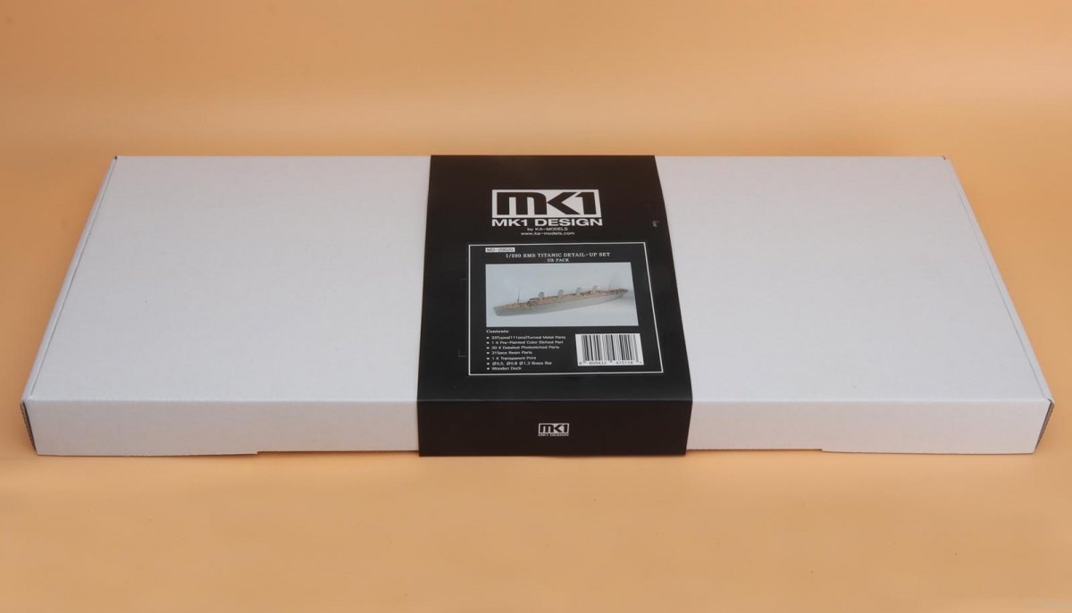 MK1 Design MD-20020 RMS TITANIC DX PACK pour maquette Trumpeter 1/200 – image 8
