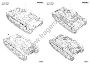 Kagero 7039 Sd.Kfz. 121 Panzer II. Toutes les versions et « Luchs » EN/PL – image 2
