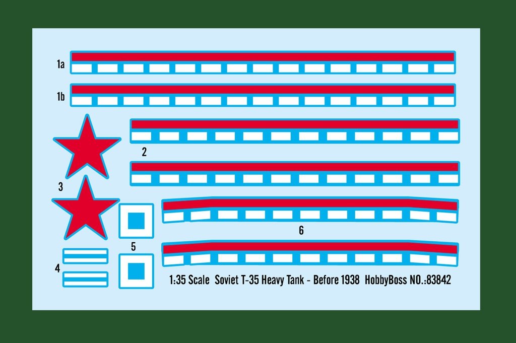 Hobby Boss 83842 Char lourd soviétique T-35 - Avant – image 4