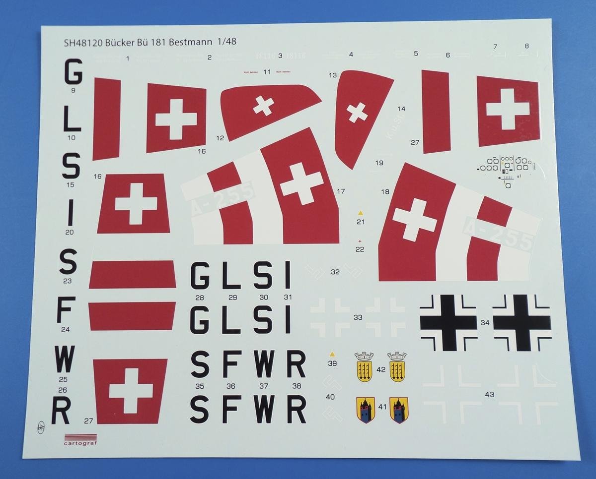 Special Hobby 48120 Bucker Bu 181 Bestmann 1/48 – imagen 7