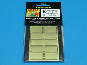 Aber 48013 Jupes latérales pour Panther Ausf.G et Jagdpanther (1/48) – image 3
