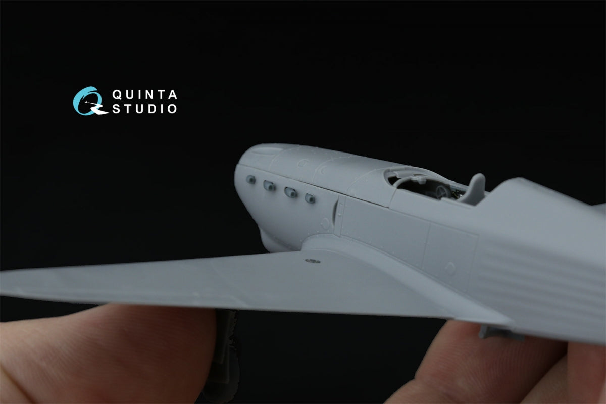 Quinta Studio QT72011 Yak-1 Tuyaux d&amp;#39;échappement (Zvezda) 1/72  – imagen 2