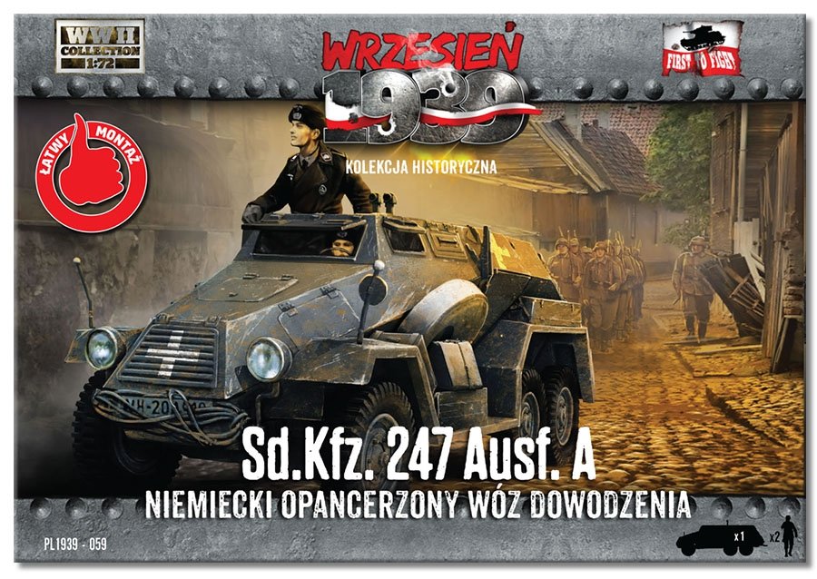 Premier à combattre le PL059 Sd.Kfz. 247 Ausf. Un (1/72) – Bild 2