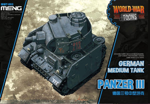 Meng modèle WWT-005 Toons Panzer III de la guerre mondiale