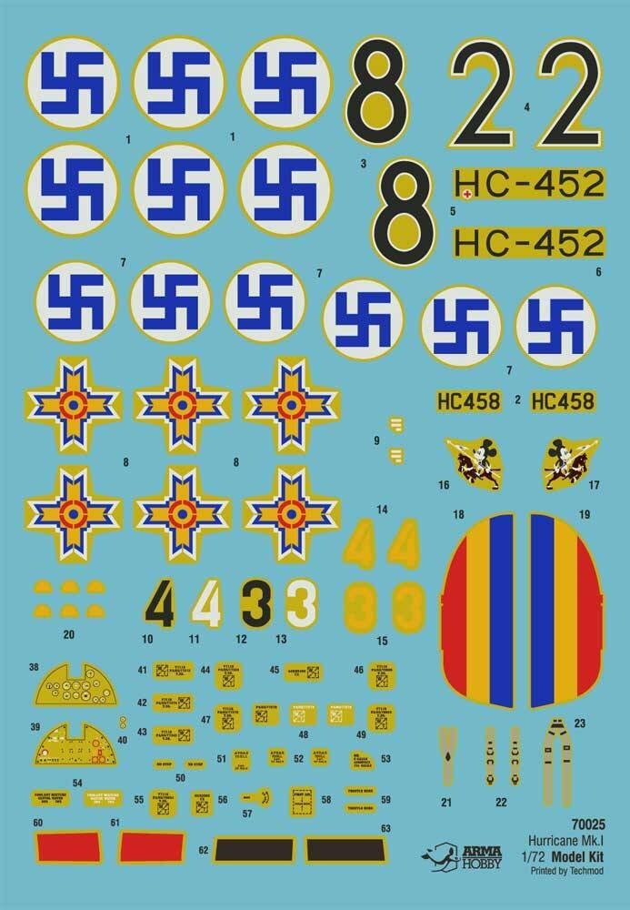 Arma Hobby 70025 Hurricane Mk I Front de l&amp;#39;Est - Édition limitée 1/72  – image 3