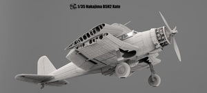 Maquette Border Model BF-005 Nakajima B5N2 Type 97 Bombardier d&amp;#39;attaque embarqué « Kate » avec intérieur complet, échelle 1/35 – image 2