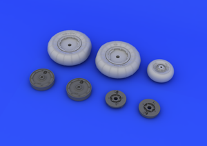 Roues Eduard 632040 Bf 109G-10 au 1/32 (Revell)  – immagine 4