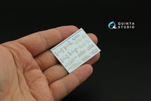 Quinta Studio QP48027 Plaques de renfort pour F-16 bloc 40/42 (Hasegawa) 1/48 – Bild 2
