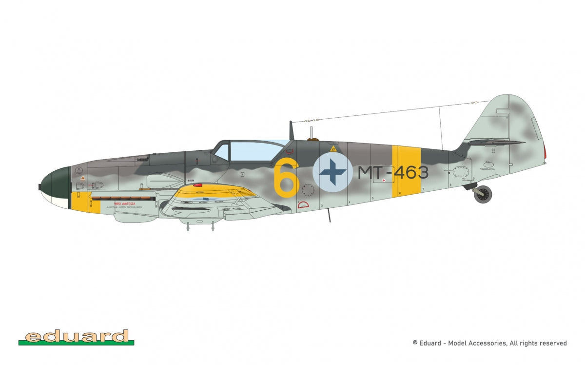 Eduard 2150 Gustav Pt.3 Duo - Bf 109G-6/AS et Bf 109G-14/AS - Édition limitée 1/72 – image 6