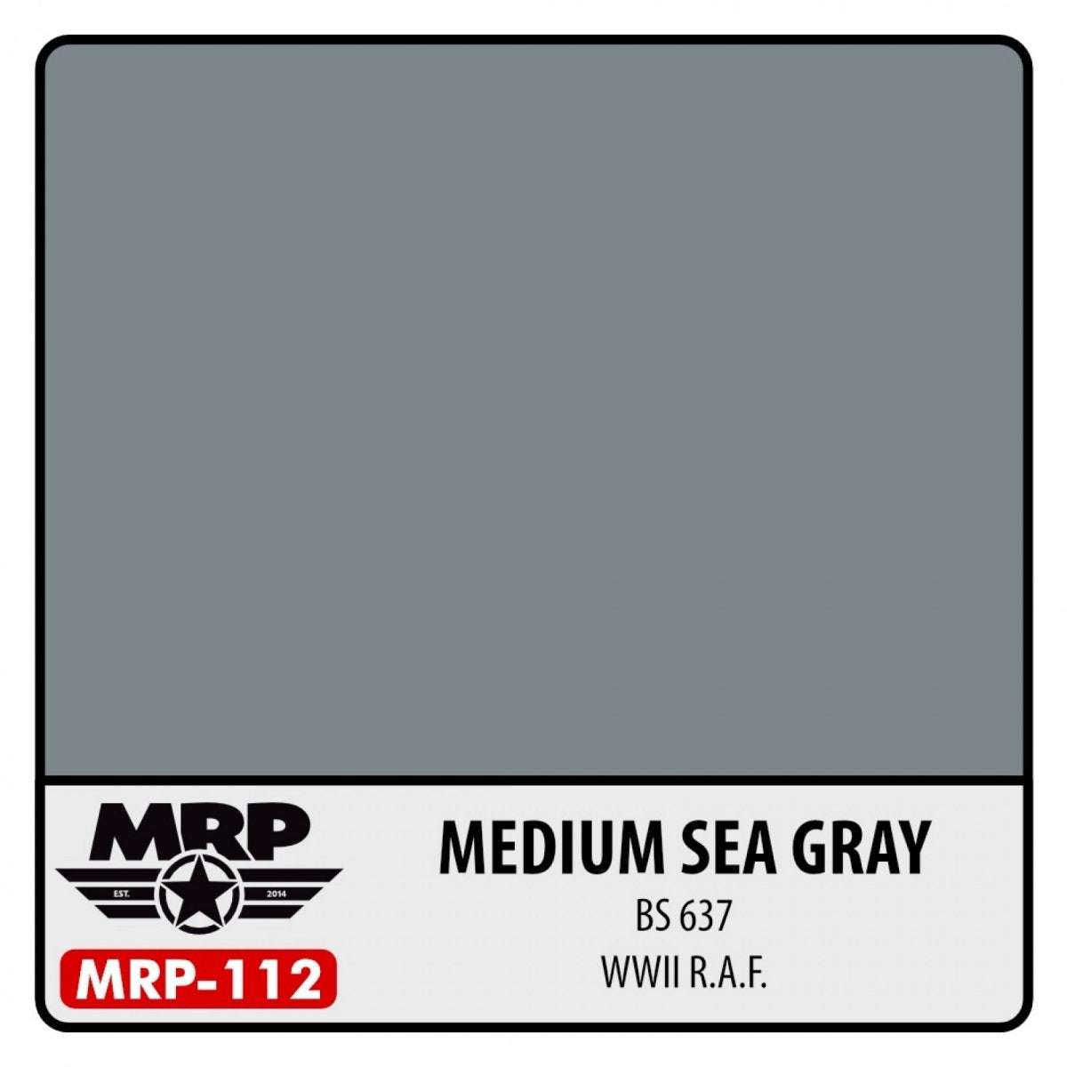 Peinture MR. Paint MRP-112 Gris mer moyen WWII RAF 30 ml
