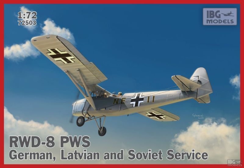 IBG 72503 RWD-8 PWS Service allemand, letton et soviétique (1/72)