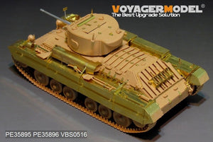 Maquette Voyager PE35895 Char d&amp;#39;infanterie britannique Valentine Mk.II/IV de la Seconde Guerre mondiale (modèle de base pour Tamiya au 1/35) – image 4
