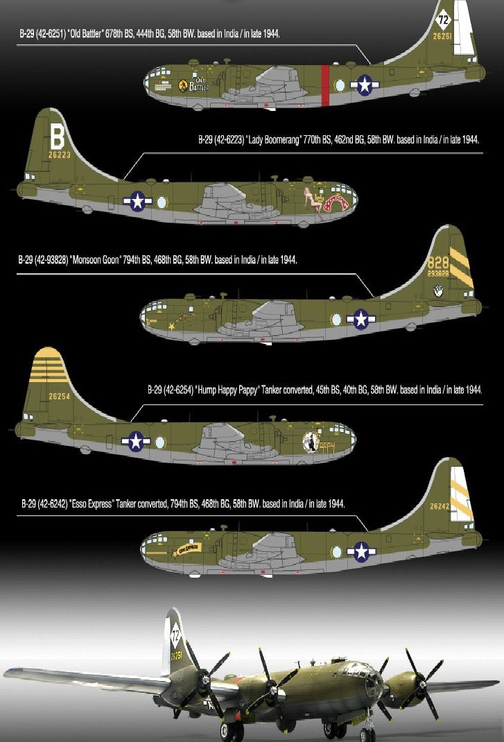 Academy 12517 USAAF B-29 Old battler 1/72 – image 3