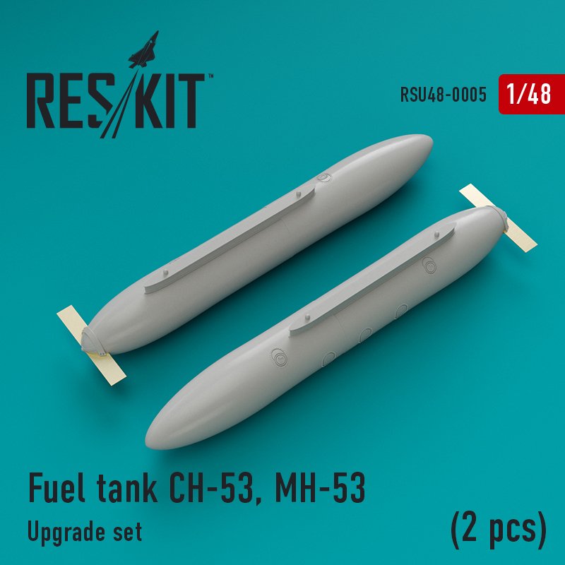 Réservoir de carburant RESKIT RSU48-0005 CH-53 (2 pièces) 1/48