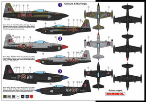 AZ Modèle AZ7581 Martin Baker MB.6 Furet de nuit (1/72) – Bild 2