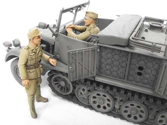 Figurine Hobby Fan HF534 Sdkfz11 CREW(1) AFRIKAKORPS-2 1/35