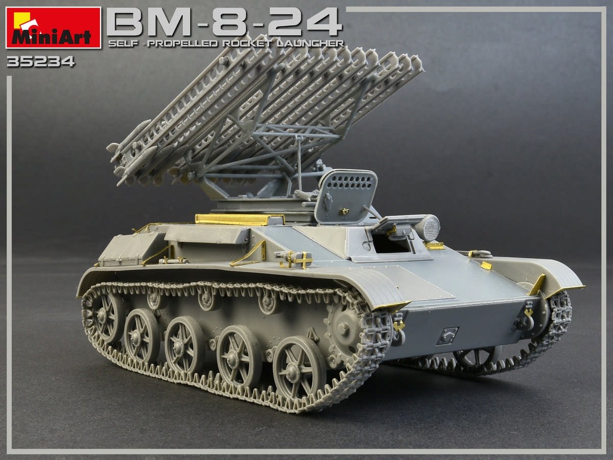 MiniArt 35234 BM-8-24 LANCE-ROQUETTES AUTOPROPULSÉ 1/35 – Bild 4