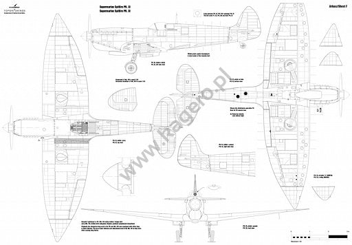 Kagero 7029 Supermarine Spitfire Mk. IX/XVI et autres EN/PL – image 5