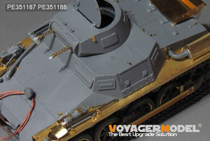 Maquette Voyager PE351187, char allemand Pz.Kpfw.I Ausf.A de la Seconde Guerre mondiale (pour TAKOM 2145), échelle 1/35 – imagen 5