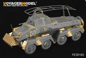 Maquette Voyager PE35193 Sd.Kfz.232 8 ROD allemand de la Seconde Guerre mondiale, version initiale, pour kit TAMIYA au 1/35 – image 4