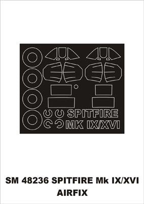 Montex SM48236 Spitfire MkIX/XVI AIRFIX