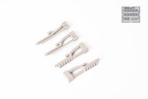 Cheminées d&amp;#39;échappement Eduard 648606 pour Bf 110G-4 au 1/48 – Bild 4
