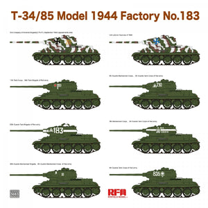 Rye Field Modèle 5083 T-34/85 Modèle 1944 N° d&amp;#39;usine 183 1/35  – Bild 4