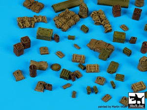 Black Dog T72091 British WW II equipment accessories set 1/72 – zdjęcie 2
