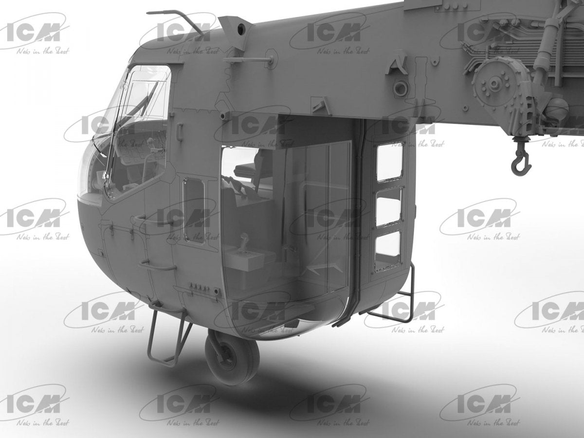 ICM 53054 Sikorsky CH-54A Tarhe Hélicoptère lourd américain 1/35  – immagine 26