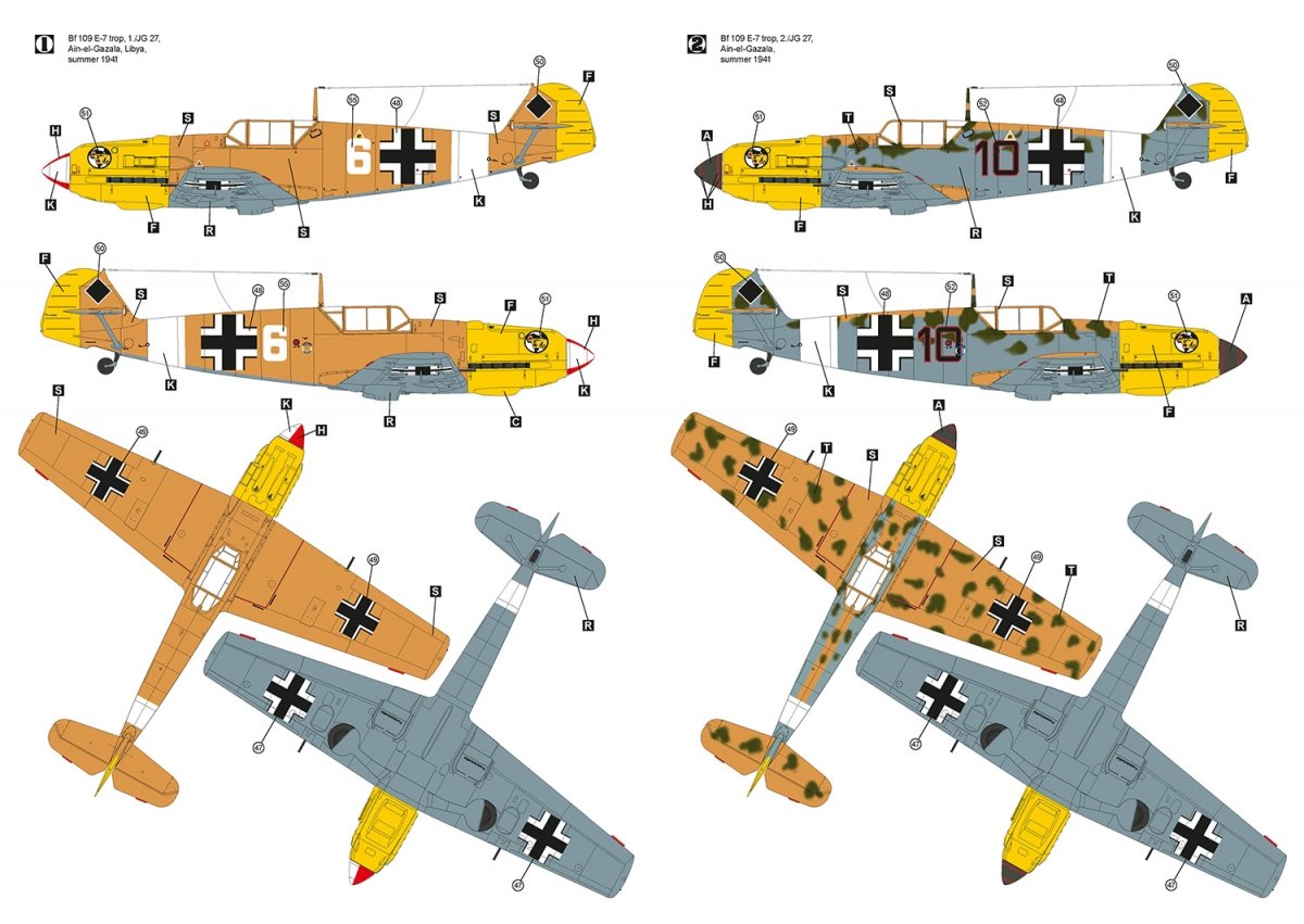 Hobby 2000 32006 Messerschmitt Bf 109 E-7 Trop (DRAGON + CARTOGRAF) 1/32  – image 3