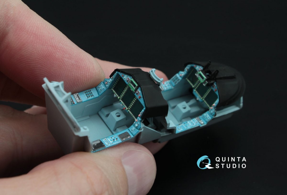 Quinta Studio QD48007 Yak-130 3D-Printed &amp;amp; coloured Interior on decal paper (for Zvezda kits) 1/48 – zdjęcie 7