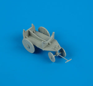 Chariot de soutien Quickboost QB48102 allemand de la Seconde Guerre mondiale pour réservoir de carburant externe 1/48