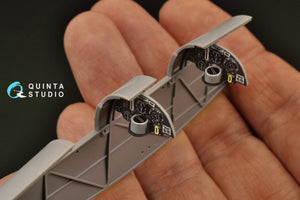 Quinta Studio QD32124 DH 82A Tiger Moth 3D-Printed &amp;amp; coloured Interior on decal paper (ICM) 1/32 – zdjęcie 10