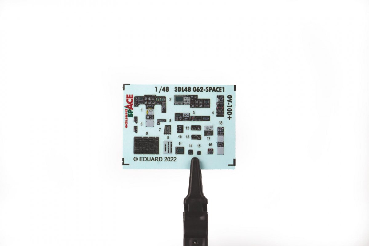 Eduard 3DL48062 OV-10D+ SPACE ICM 1/48 – immagine 2