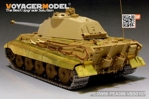 Maquette Voyager PE35956 Char King Tiger allemand de la Seconde Guerre mondiale (tourelle Porsche) pour MENG TS-037 au 1/35 – Bild 12