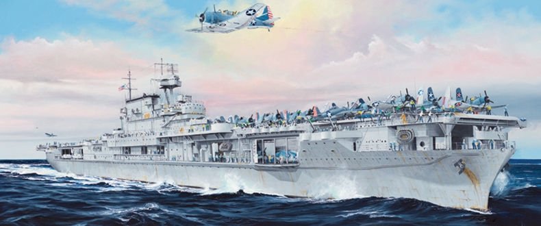 J'adore la maquette 65302 USS Enterprise, CV-6, 1942, échelle 1/350