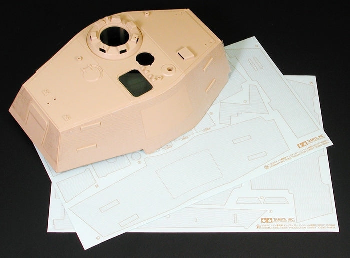 Tamiya 56018 Maquette radiocommandée de char lourd allemand Type VI King Tiger, tourelle de production, kit complet toutes options, échelle 1/16 – immagine 13